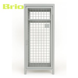 Systèmes de verrouillage pour rangement de vélos intérieur amovibles <span class=keywords><strong>en</strong></span> treillis métallique sécurisé vertical Brio pour locataires et stockage <span class=keywords><strong>en</strong></span> vrac - Product Image 1