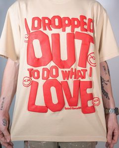 Custom Design <strong>3d</strong> Puff <strong>Printing</strong> <strong>T</strong> <strong>Shirts</strong> Soft 100 Cotton Letter Foam Screen <strong>Printing</strong> Hip Hop Oversized Tshirts for Men - Product Image 5