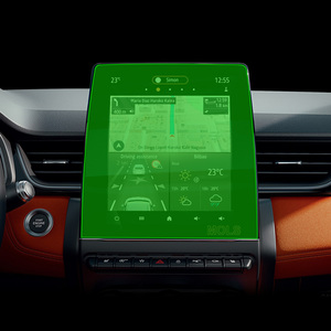Protector de Pantalla de Vidrio Templado para la Pantalla de Navegación del Panel Central del <span class=keywords><strong>Renault</strong></span> <span class=keywords><strong>Captur</strong></span>, con Adsorción Automática - Product Image 3
