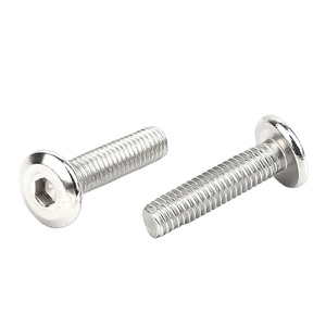 <span class=keywords><strong>Vis</strong></span> métriques à tête plate chanfreinée en acier inoxydable 304 zingué, à six pans creux, pour l'<span class=keywords><strong>assemblage</strong></span> de <span class=keywords><strong>meubles</strong></span> - Product Image 1