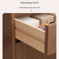 Bureau d'angle multifonctionnel rotatif en bois massif, style minimaliste moderne, bibliothèque pliable, poste de travail compact pour la maison ou le bureau SZ023