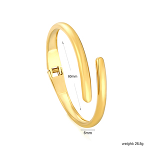 18K Gold Plated Stainless Steel Stackable Bracelet <b>Set</b> Twisted Star Hypoallergenic <b>Bangles</b> Women Fashion Jewelry - Product Image 6