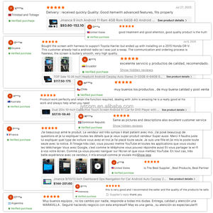 JYT 7 pouces écran tactile 1024*600 GPS Navigation Android Auto Stereo Radio Carplay pour lecteur <span class=keywords><strong>DVD</strong></span> aide à l'inversion pour Jeep - Product Image 5