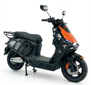 Scooter Eléctrico de Carga Pesada de 72V 2000W para Entrega de Alimentos con Barra Anticaídas Envolvente, Portaequipajes Trasero, Motocicleta Eléctrica para Adultos - Product Image 2