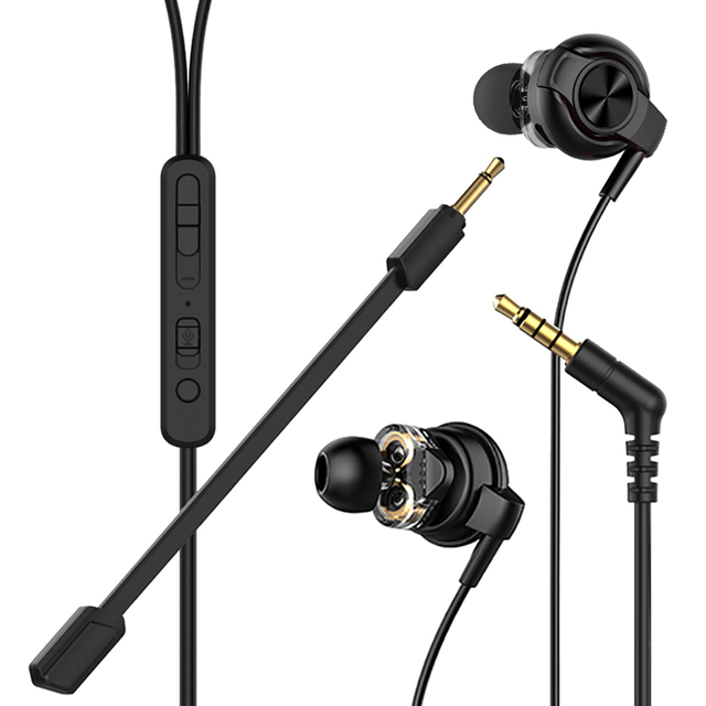 Verified Supplier Gaming Headset Earphone Earbuds In-ear Gaming Headphone with Mic for XiaoMi Sony HuaWei