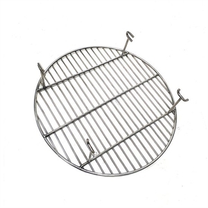 <span class=keywords><strong>Grille</strong></span> de cuisson ronde en acier inoxydable / Grilles de barbecue / <span class=keywords><strong>Grille</strong></span> en fil métallique avec quatre pieds - Product Image 3