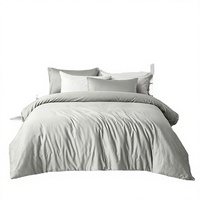 Ensemble rafraîchissant 100% Eucalyptus certifié OEKO-TEX, doux et soyeux, pour drap plat taille Queen, respirant, en Lyocell 300 fils, idéal pour les personnes ayant chaud la nuit