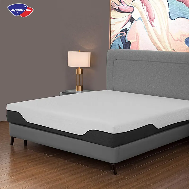 good quality 5 star hotel travel pu foam mattress in box order online cooling hybrid soft latex gel memory foam mattress