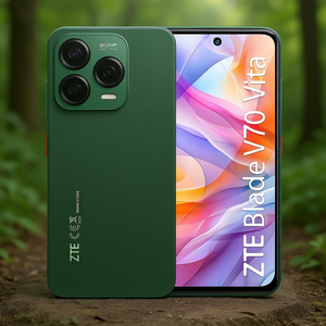 Smartphone ZTE Blade V70 Vita 6,7 pouces 4 Go de RAM 256 Go de stockage 4G LTE Vert Jade - Product Image 3
