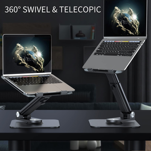 Soporte Plegable Portátil para Laptop, Ajustable en Altura, Soporte Ergonómico de Aluminio para Macbook Pro, Venta al Por Mayor - Product Image 5