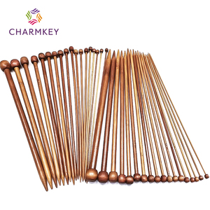 Wholesale 18 <strong>Pairs</strong> <strong>of</strong> Bamboo Needles Single Pointed Bamboo <strong>Stick</strong> Needle for Knitting - Product Image 3