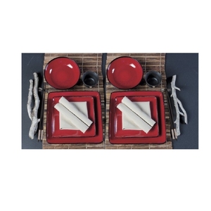 Set di 10 bacchette riutilizzabili per sushi, nere con punta dorata, antiscivolo, in stile giapponese, per mangiare e come regalo - Product Image 6