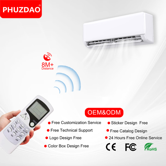 Hot Sale Air Conditioner Remote Control's Replacement 392# for VTS in Russia