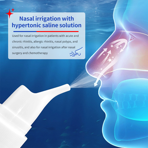 High Concentration Hypertonic Seawater Solution <strong>Nasal</strong> <strong>Spray</strong> for Rhinitis and <strong>Nasal</strong> Discomfort Natural Herbs Comfortable Relief - Product Image 4