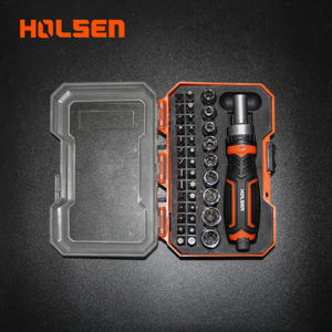 Holsen Kit Peralatan Perbaikan Mobil, Multiguna Sekrup Ratcheting 38 Buah Kit Peralatan Tangan - Product Image 1