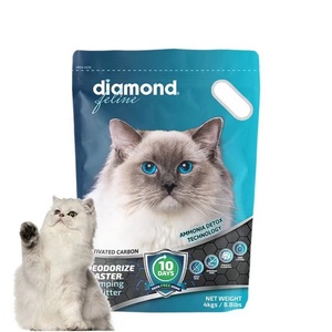 Arena para <span class=keywords><strong>Gatos</strong></span> de Bentonita en Forma de Bola, Baja en Polvo, con Fuerte Fragancia Natural, <span class=keywords><strong>Precio</strong></span> Económico, Productos para Mascotas de Fábrica - Product Image 3