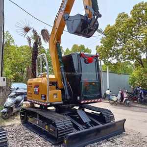 Excavadora Sany SY 75C Usada, Modelo 2023, 9 Toneladas de Peso Operativo, 43 kW de Potencia, Máquina de Construcción Hidráulica de Gran Eficiencia - Product Image 3