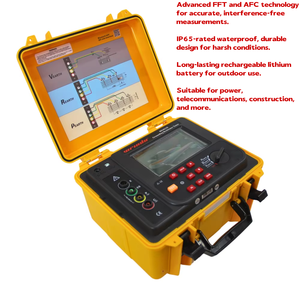 Testeur de résistivité du sol Wrindu RD3022E (0,00Ωm~9000kΩm) de fabrication chinoise (Précision ±2%) pour les tests sur site électrique extérieur - Product Image 3