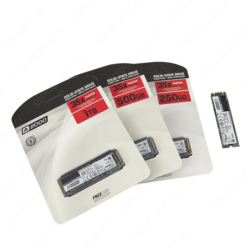 M2 SSD A2000 Nvme NV1 Pcie 250Gb 500Gb 1テラバイト2テラバイトインターフェースソリッドステートドライブDisco Duro M.2 2280 M2 Ssd (ラップトップおよびデスクトップ用)
