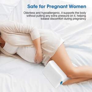 Bantal Kaki & Lutut Kontur Memory Foam untuk Tidur, Berkemah, Pijat Magnetik, Pereda Nyeri Saraf Skiatik, Dapat Dilepas dan Dicuci - Product Image 6