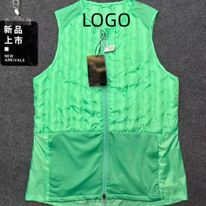 Giacca Piumino Smanicata da Uomo Casual Autunnale con Scollo a V e Chiusura a Cerniera, Cappotto Traspirante in Poliestere da 220g di Taglia Personalizzabile - Product Image 1