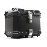 Top case de moto étanche 65L/Alu/aluminium, boîte supérieure en aluminium 65 l, boîtes arrière de moto 45l pour la livraison de motos