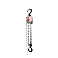 Palans à chaîne manuels en alliage d'aluminium léger TOYO-INTL 360 °   Crochet rotatif G80 pour chaîne, tête fermée anti-poussière