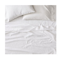 Petit lot personnalisé 100% lin français draps de lit ensemble de literie