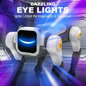 Nouveau chien <span class=keywords><strong>robot</strong></span> intelligent IA, dialogue vocal, <span class=keywords><strong>jouet</strong></span> artificiel de haute technologie, télécommande par téléphone portable, <span class=keywords><strong>jouet</strong></span> chien mécanique - Product Image 3