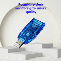 Convertisseur USB vers RS485 RS422 industriel avec protection TVS et contre les courts-circuits pour PLC Modbus