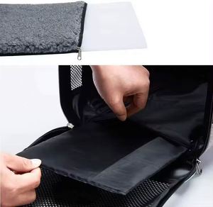 Free Sample Airline Approved Collapsible Soft Sided Removable Mat Cat <b>Dog</b> Travel Pet <b>Carriers</b> for Pet <b>Dog</b> <b>Backpack</b> - Product Image 5