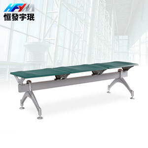 Silla de Espera Yu Min, Modelo KQ300P2, Tres Asientos, Cojín de PU, Banco Público para Uso en Aeropuertos - Product Image 1