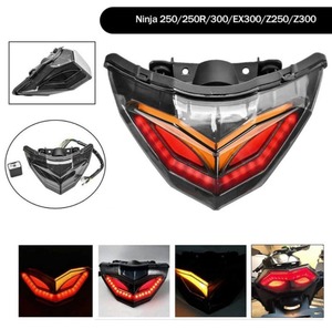 Luz de Freno LED <span class=keywords><strong>NINJA</strong></span> 300 con Luces Intermitentes para Motocicleta <span class=keywords><strong>KAWASAKI</strong></span> <span class=keywords><strong>NINJA</strong></span> <span class=keywords><strong>250</strong></span> 250R, Accesorios y Repuestos al por Mayor de Fábrica - Product Image 5