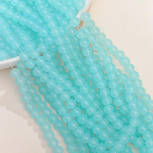 ガラス4/6/8/10mmクリスタルラウンドビーズルースビーズブレスレットジュエリー製作ガラスラウンドビーズ - Product Image 6