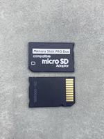 Adaptador de Micro SD Memory Stick TF a MS Pro Duo para Lector de Tarjetas MS Pro Duo de Cámara PSP