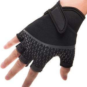 Brussels Sports Outdoor Cycling Anti-slip Breathable Men Half <b>Finger</b> Climbing Gloves - Product Image 4