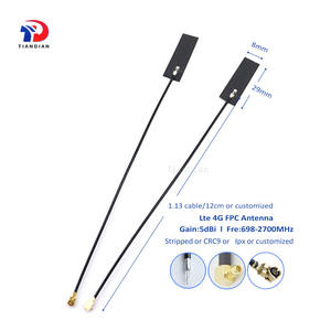 <span class=keywords><strong>Antena</strong></span> 4G FPC incorporada 698-2700Mhz 5dBi Adhesivo GSM GPRS WiFi Lte Fpc <span class=keywords><strong>Antena</strong></span> con conector MHF4 U.FL - Product Image 3
