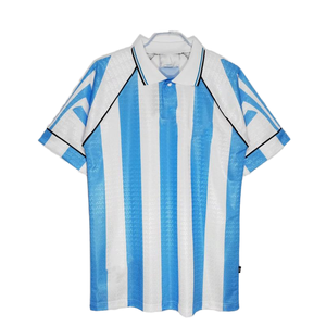 Camisetas de Fútbol para Hombre, Diseño Personalizado, Franjas Retro, Impresión Digital, Corte Automatizado, 100% Poliéster Transpirable, Servicio OEM - Product Image 4