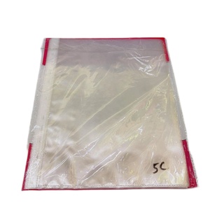Grosir harga yang baik kualitas baik tahan air halus bening plastik 11 lubang longgar daun pp lembar pelindung untuk dokumen - Product Image 2