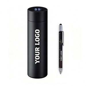 Inteligente Termos Digital 500ml Stainless Steel LED <b>Smart</b> Temperature Display Thermal Flask Cup Water Bottle with Custom Logo - Product Image 1