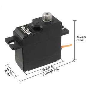 Precio al por mayor: Engranaje metálico PDI-1181MG 18g 3.5KG digital para dron RC - Product Image 2