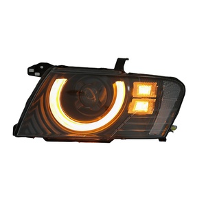 For 2004-2011 Pajero V73 V77 12V <b>LED</b> <b>Headlight</b> Assembly Modification With Daytime Running Light and Streamer Lamp 12v <b>LED</b> Headli - Product Image 3