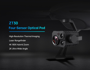 Módulo de seguimiento con reconocimiento IA ZT310 óptico con zoom 30X (híbrido 180X), 4K, resistente al agua IP4X, de material plástico para - Product Image 2