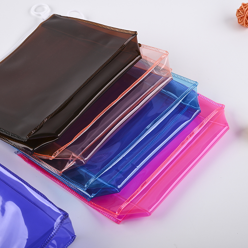 Fashionable Design Holographic PVC Makeup Cosmetic Bag Custom Logo Hologram Iridescent Cosmetic Bag