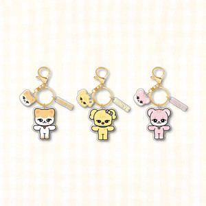 Llavero de acrílico Spot Ive, nuevo colgante de dibujos animados de tres piezas, accesorios para llaves, recuerdo de Star Peripheral - Product Image 2