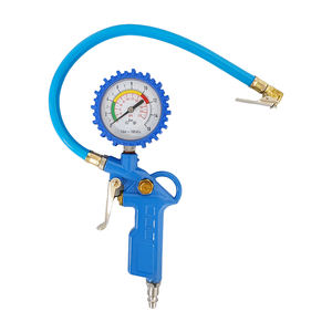 Manomètre de pression des pneus, manomètre de pression d'air des pneus, corps métallique, connecteur rapide, gonfleur de pneus immergé dans l'huile - Product Image 5