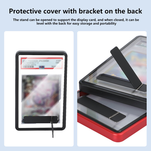 Estuche Magnético Premium de Aluminio con Protección UV para Tarjetas Coleccionables, con Soporte Plegable para Colecciones <span class=keywords><strong>PSA</strong></span>, CGC, CCIC y BGS - Product Image 6
