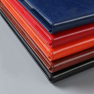 Wholesales High Quality Low Price Conference <b>Folders</b> Custom Embossed Logo File <b>Folder</b> <b>A4</b> Pu Leather Portfolio <b>Folder</b> - Product Image 4