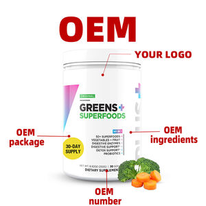 Factory Direct Super Greens Pulver 50 Super foods 250g 30 Portionen Digest ive Detox Nahrungs ergänzungs mittel - Product Image 2