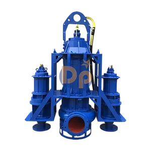 Hydraulic Pump Manufacture Excavator Driven Hydraulic Submersible Pump Mud Sand Suction Cutter Dredging Slurry Pump